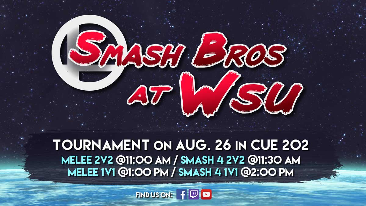 Smash Bros at WSU Ad 1