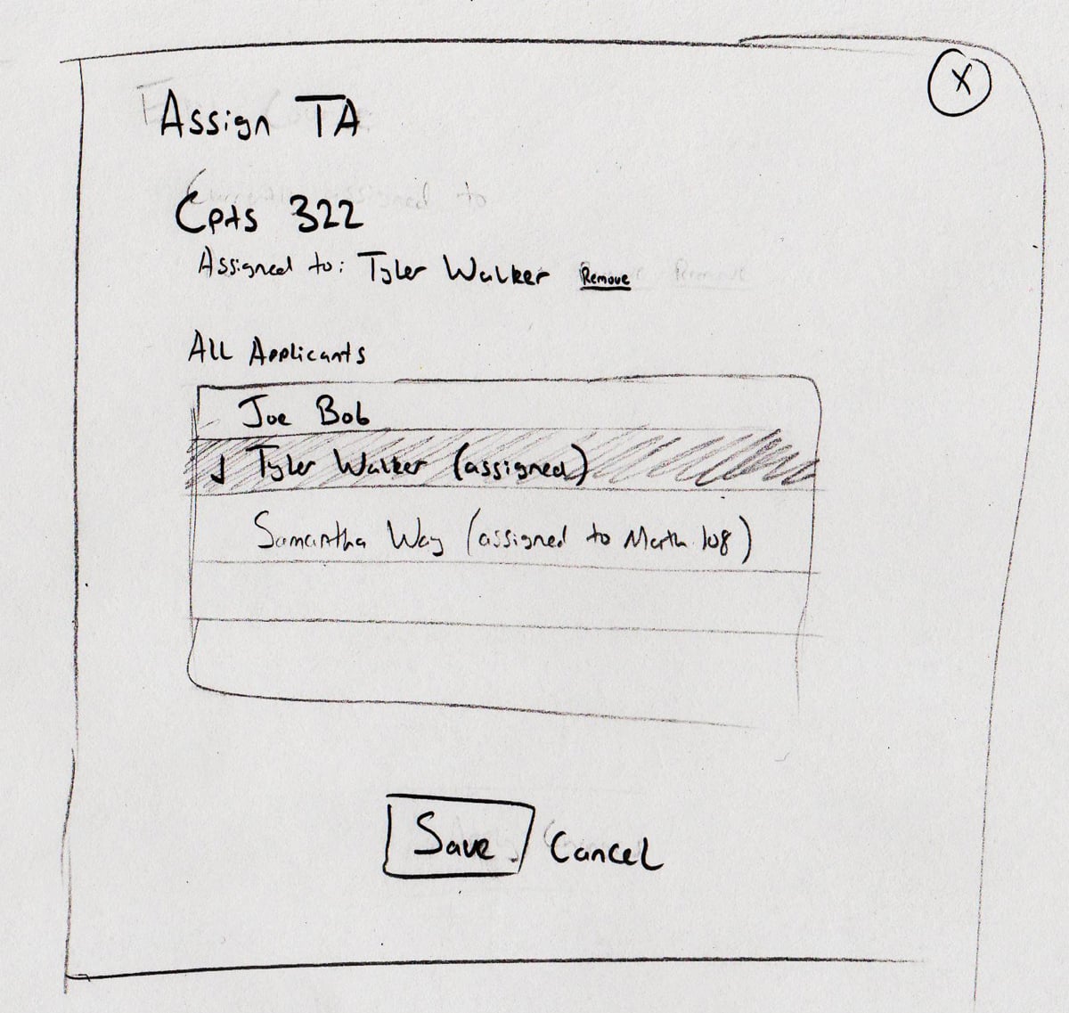 WSU TALink UI Mockup 3